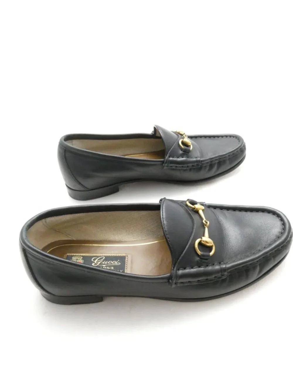 Gucci Loafers Horsebit Leather Shoes